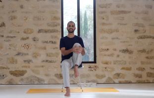 תרגול לכל גיל- אימון על כיסא