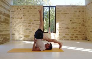 אימון ויג'נאנה יומי- להתרענן בתנוחות הפוכות