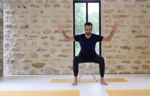 תרגול ברכה לשמש על כסא